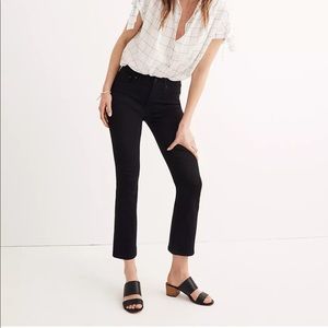 Madewell Black Cali Demi Jeans